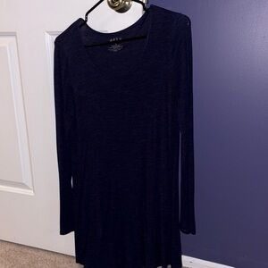 Apt 9 essentials small blue tunic top